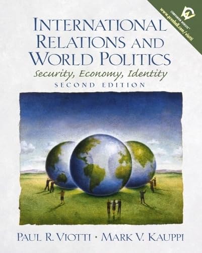 International relations and world politics Cover
