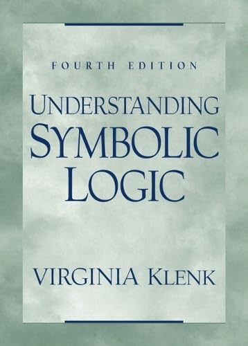 Understanding Symbolic Logic (4th Edition) Cover