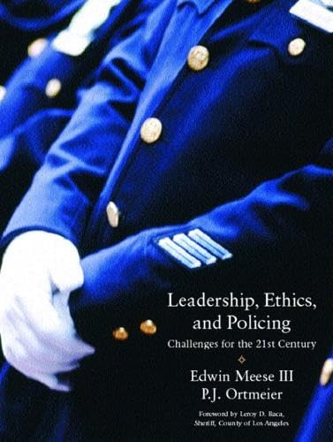 Leadership, Ethics and Policing Cover
