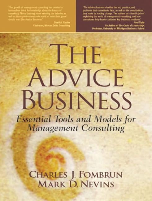 The Advice Business Cover