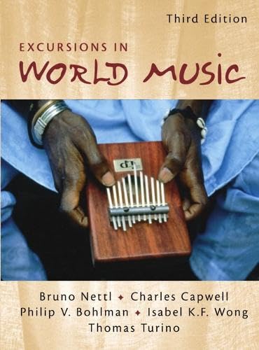 Excursions in world music Cover