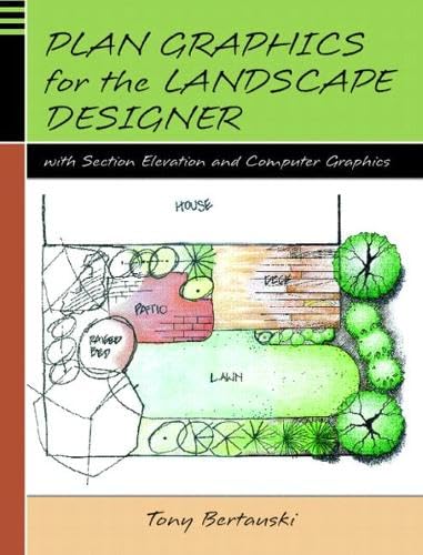 Plan Graphics for the Landscape Designer with Section-Elevation and Computer Graphics Cover