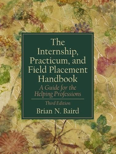 The Internship, Practicum, and Field Placement Handbook Cover