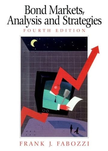 Bond markets, analysis, and strategies Cover