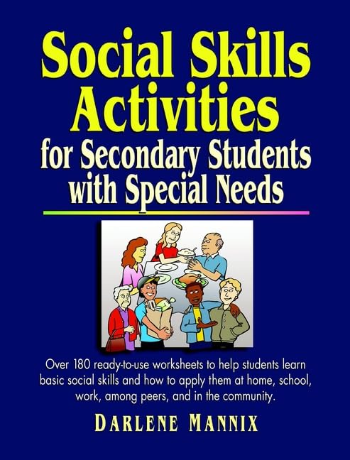 Social skills activities for secondary students with special needs Cover