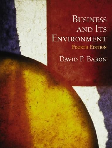 Business and its environment Cover