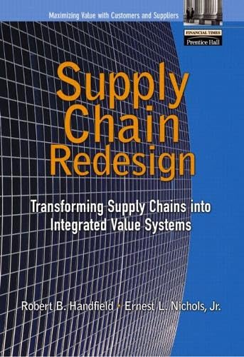 Supply chain redesign Cover