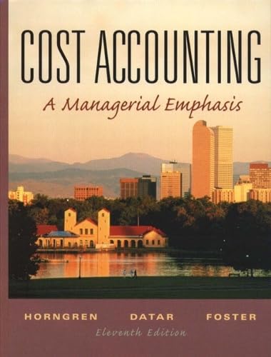 Cost accounting Cover