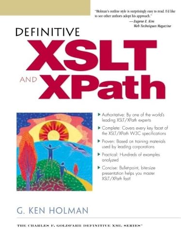 Definitive XSLT and XPath Cover