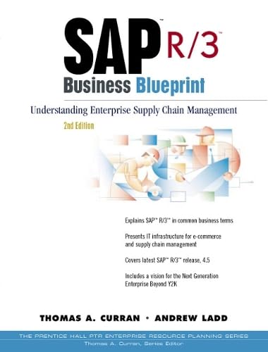 SAP R/3 business blueprint Cover