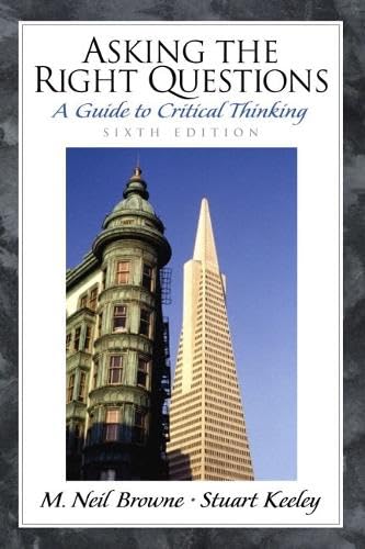 Asking the right questions Cover