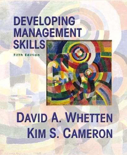 Developing management skills Cover