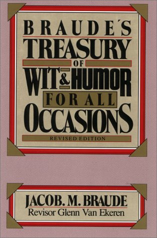 Braude's treasury of wit and humor for all occasions Cover