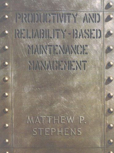 Productivity and reliability-based maintenance management Cover