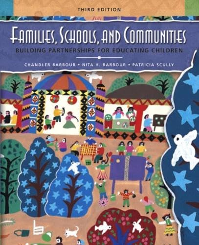 Families, schools and communities Cover