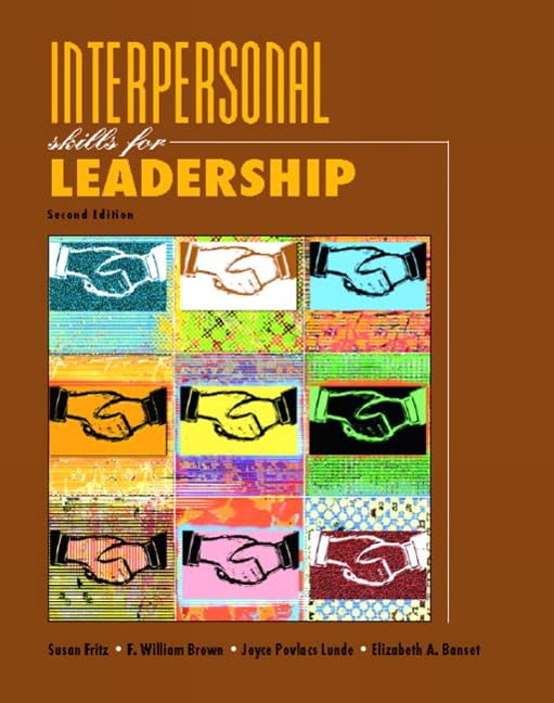 Interpersonal Skills for Leadership (2nd Edition) Cover