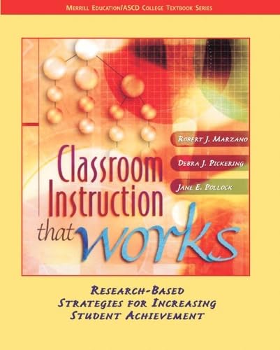 Classroom instruction that works Cover