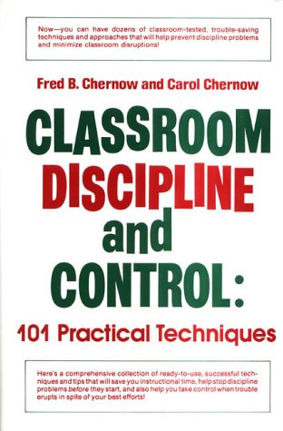 Classroom discipline and control Cover