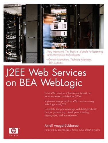 J2EE Web services using BEA WebLogic Cover