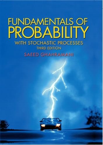 Fundamentals of probability with stochastic processes Cover