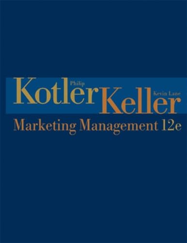 Marketing Management (12th Edition) (Marketing Management) Cover