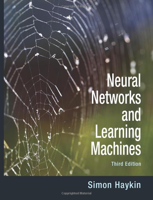 Neural networks and learning machines Cover
