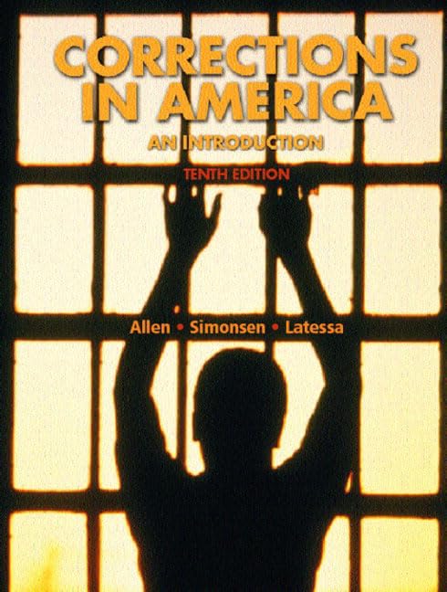 Corrections in America (10th Edition) Cover
