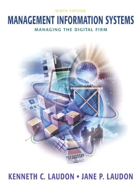 Management Information Systems Cover