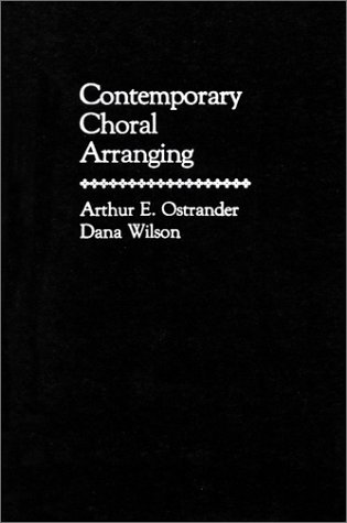 Contemporary choral arranging Cover