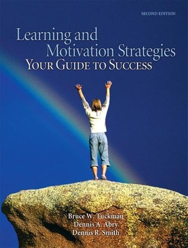 Learning and Motivation Strategies Cover