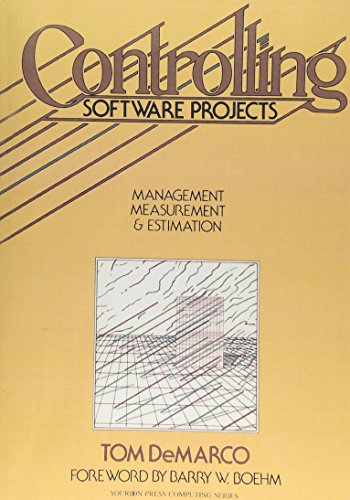 Controlling software projects Cover