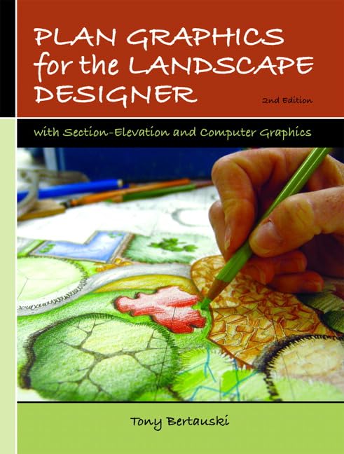 Plan graphics for the landscape designer Cover