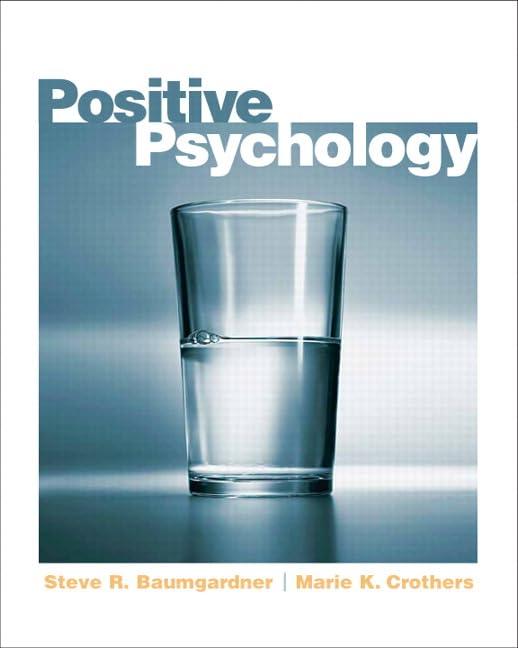 Positive psychology Cover