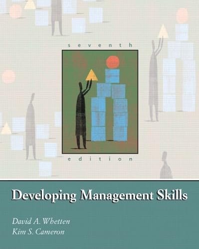 Developing management skills Cover
