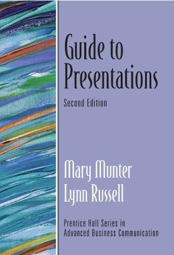 Guide to Presentations (2nd Edition) (Prentice Hall Guides to Advanced Communication) Cover