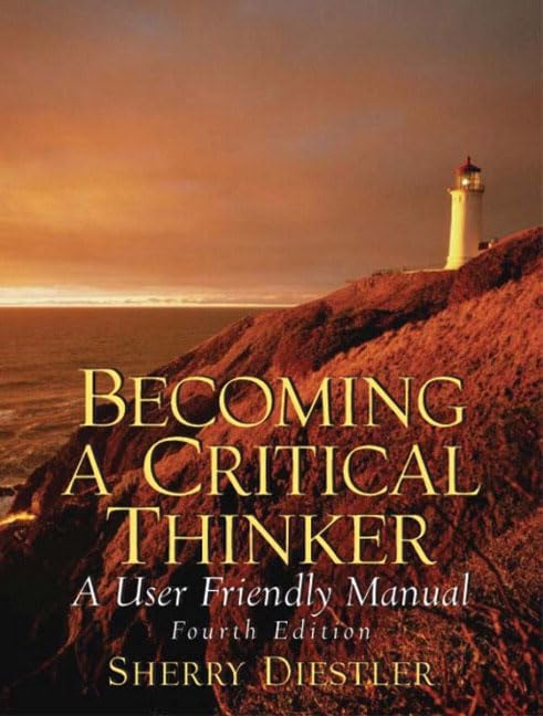 Becoming a critical thinker Cover
