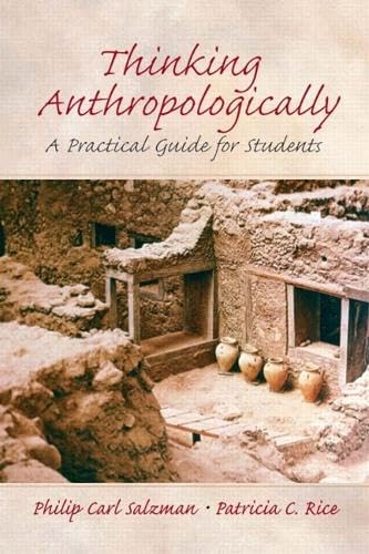 Thinking anthropologically Cover
