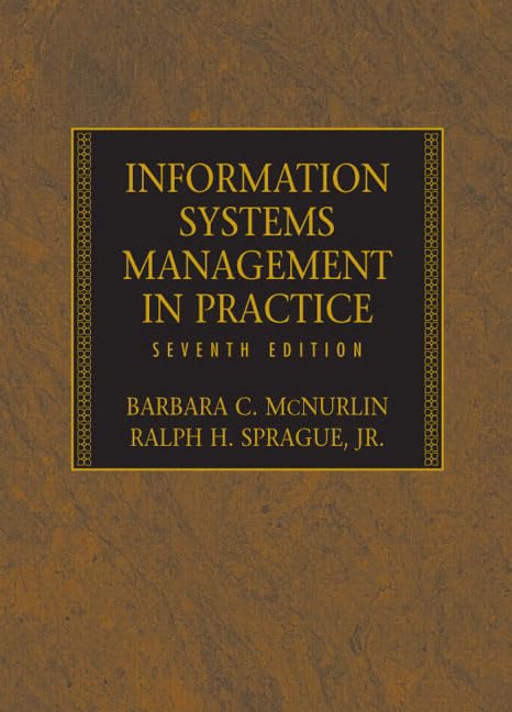 Information Systems Management in Practice (7th Edition) Cover