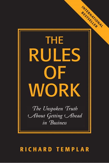 The rules of work Cover