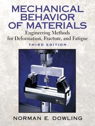 Mechanical Behavior of Materials (3rd Edition) Cover