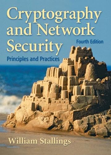 Cryptography and network security Cover