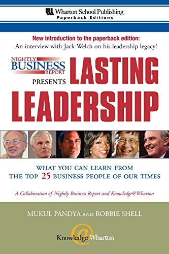 Nightly Business Report Presents Lasting Leadership Cover