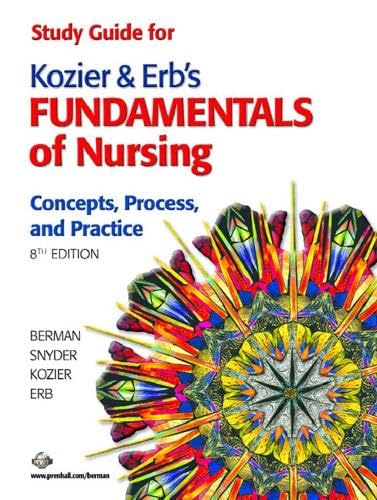 Kozier & Erb's Fundamentals of Nursing Cover
