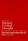 Western political thought Cover