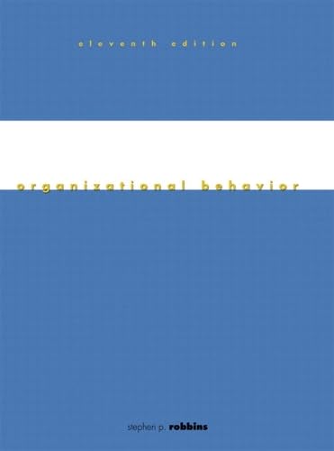 Organizational Behavior Cover
