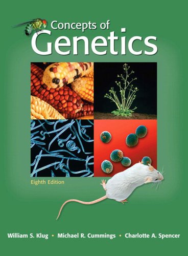 Concepts of genetics Cover