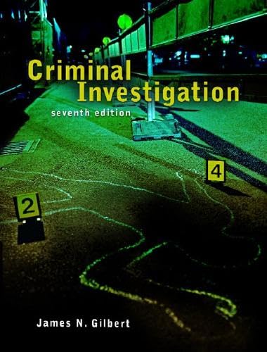 Criminal Investigation (7th Edition) Cover