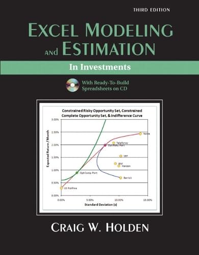 Excel Modeling and Estimation in Investments (3rd Edition) Cover