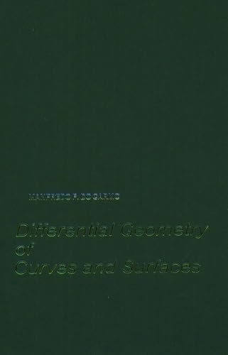 Differential geometry of curves and surfaces Cover