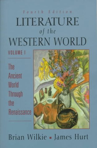 Literature of the Western World, Vol. I Cover